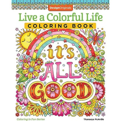 Live for Today Coloring Book Thaneeya McArdle - Book by Thaneeya McArdle