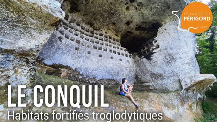 panoramic gardens of limeuil le conquil - site naturel troglodytique dordogne - 