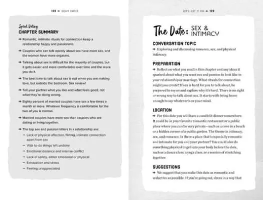 Eight Dates: Essential Conversations for a Lifetime of Love - Book