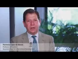 Florencio López de Silanes (Florencio López de Silanes Molina) - Economist