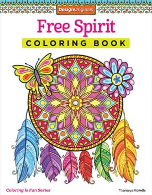 Free Spirit Coloring Book Thaneeya McArdle - Book by Thaneeya McArdle