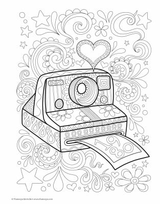 Hipster Coloring Book Thaneeya McArdle - Book by Thaneeya McArdle
