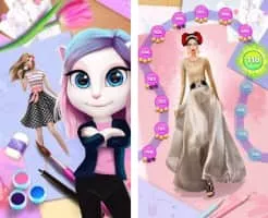 Talking Angela Color Splash - Video game