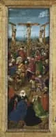 Crucifixion and Last Judgement diptych - Diptych by Jan van Eyck