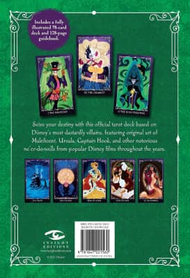 Disney Villains Tarot Deck and Guidebook | Movie Tarot Deck | Pop Culture Tarot - Book by Minerva Siegel