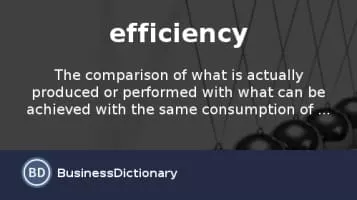 Efficiency - 