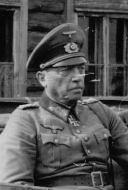 Georg von Küchler - Commander