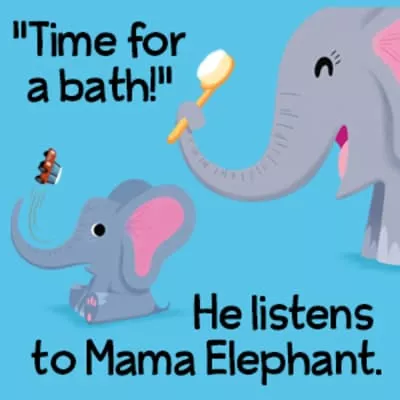 Little Elephant Listens - Book by Michael Dahl