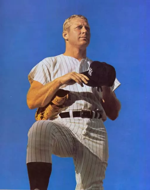 Mickey Mantle - American baseball center fielder