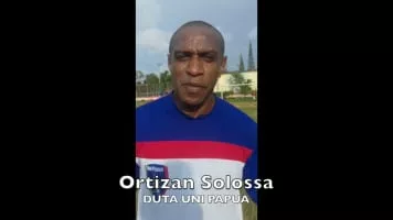 Ortizan Solossa - Indonesian footballer