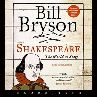 Shakespeare: The World As Stage - Book by Bill Bryson