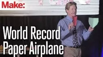 The World Record Paper Airplane Book - Book by Jeff Lammers