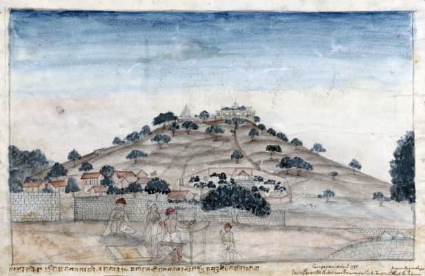 Watercolors of India in the 1850s - Country in South Asia