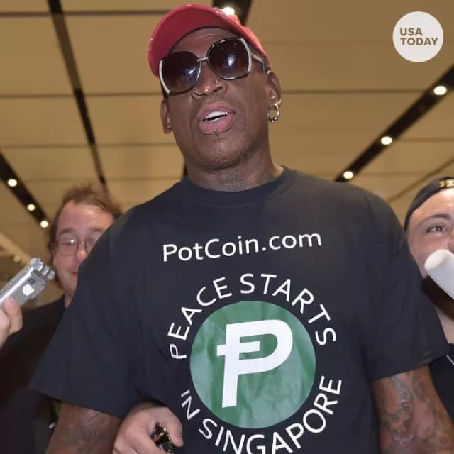 Dennis Rodman - American former basketball small forward
