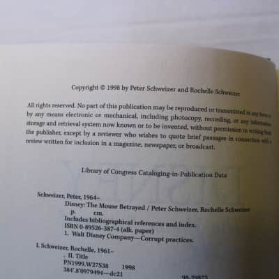 Disney: The Mouse Betrayed : Greed, Corruption, and Children at Risk - Book by Peter Schweizer and Rochelle Schweizer