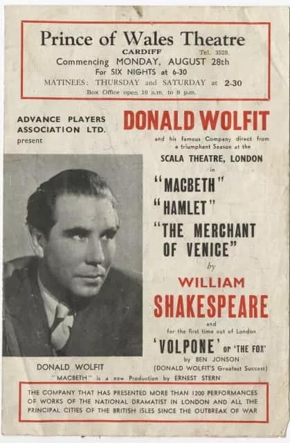 Donald Wolfit - Actor