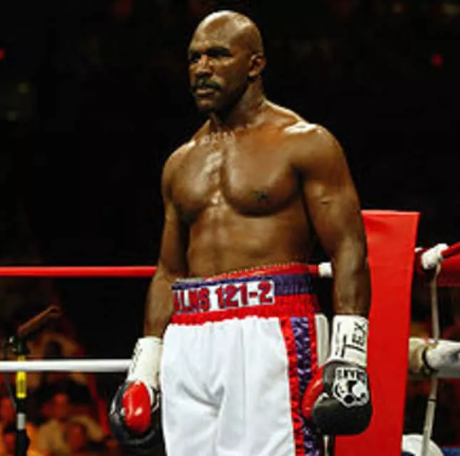 Evander Holyfield - American former professional boxer