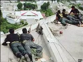 Japanese embassy hostage crisis - Military conflict