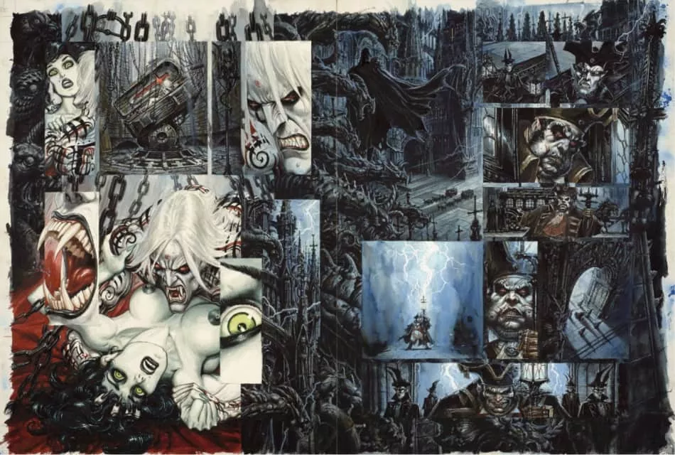 Olivier Ledroit - French comic book artist