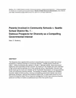 Parents Involved in Community Schools v. Seattle School District No. 1 - Case in court