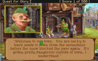 Quest for Glory: So You Want to Be a Hero - Video game