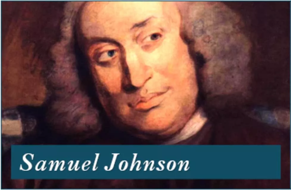 Samuel Johnson - Clergyman