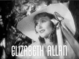Elizabeth Allan - Film actress