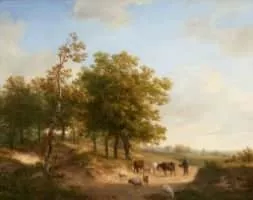 Hendrik van de Sande Bakhuyzen (Hendrikus van de Sande Bakhuyzen) - Dutch painter