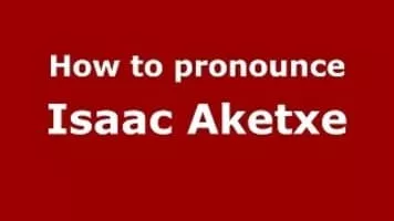 Isaac Aketxe - Spanish football player