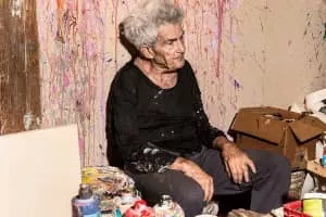 Larry Poons - American painter