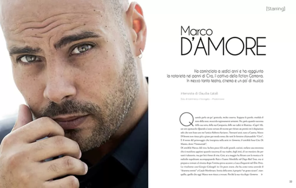 Marco D'Amore - Italian actor