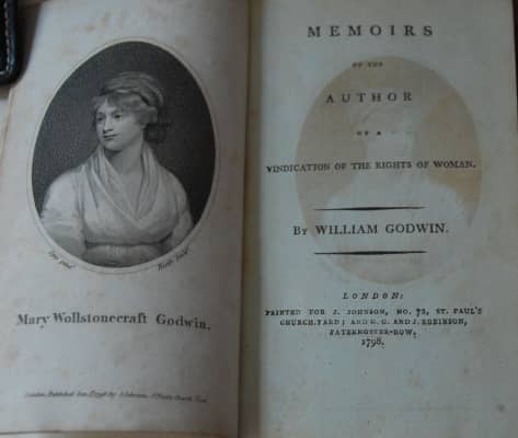 Memoirs of the Author of A Vindication of the Rights of Woman - Book by William Godwin