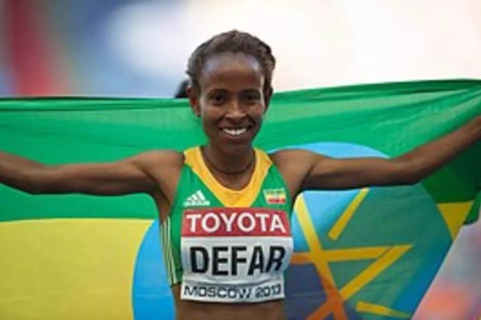 Meseret Defar - Ethiopian long-distance runner
