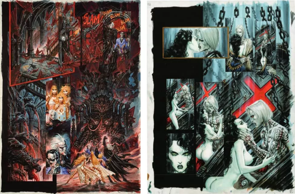 Olivier Ledroit - French comic book artist