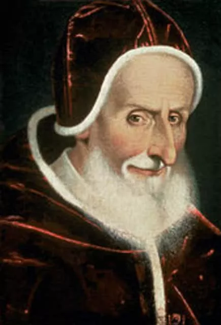 Pope Pius V - Former head of the Catholic Church