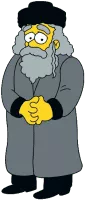 Rabbi Hyman Krustofsky - The Simpsons character