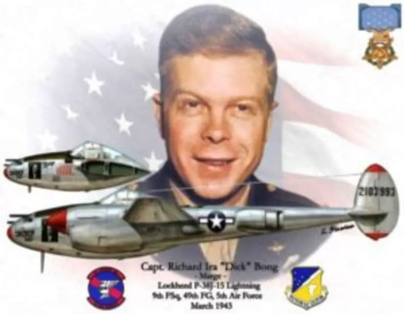 Richard Bong - American aircraft pilot