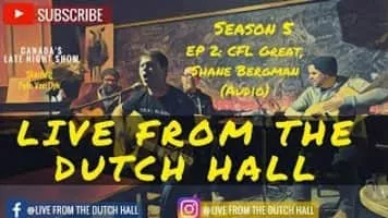 Shane Bergman - Canadian football offensive lineman