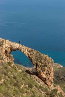 sierra de la muela, cabo tinoso y roldan arco de la picadera - 