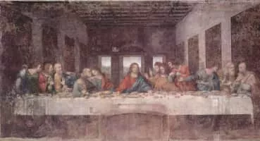 The Last Supper - Mural by Leonardo da Vinci