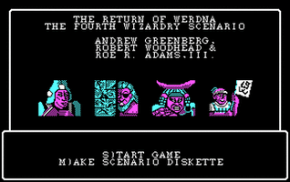 Wizardry IV: The Return of Werdna - Video game