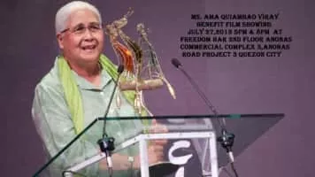 Ama Quiambao - Filipino film actress