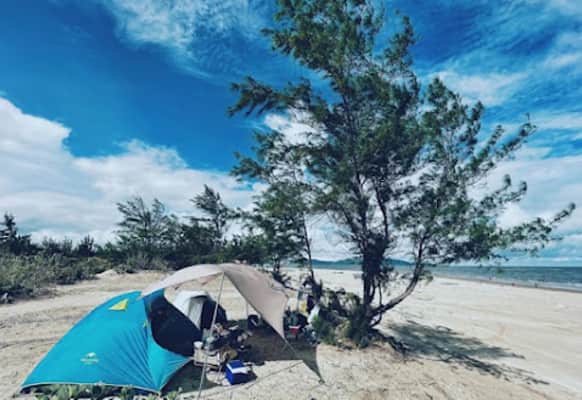 Bai Biển Dồi Nhai Ba Ria - Vung Tau - Public beach in Vung Tau, Vietnam