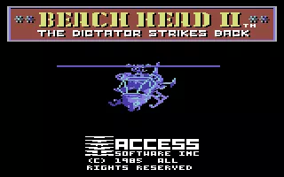 Beach Head II: The Dictator Strikes Back - Computer game