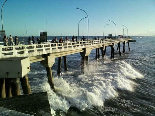 church of sant'anna plataforma de pesca amadora de mongagua - 