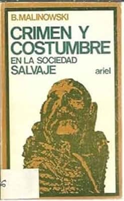 Crimen y Costumbre En La Sociedad Salvaje Bronislaw Malinowski - Book by Bronislaw Malinowski