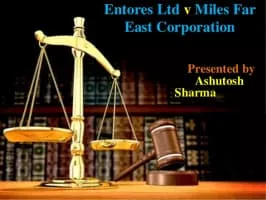 Entores Ltd v Miles Far East Corp - 