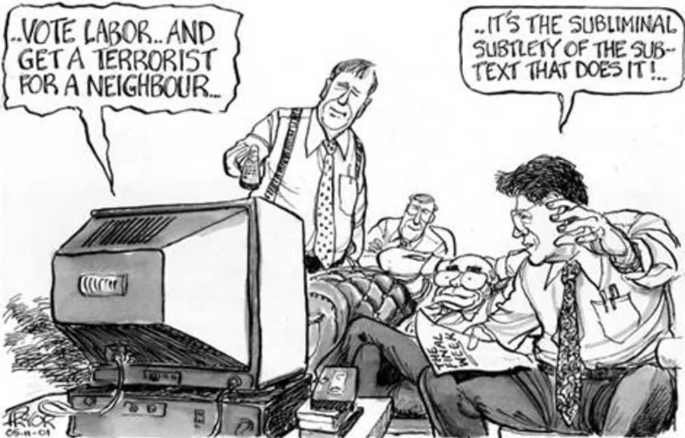 Geoff Pryor - Australian political cartoonist