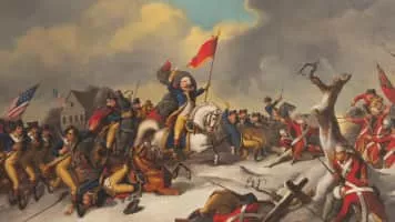 George Washington's crossing of the Delaware River - War