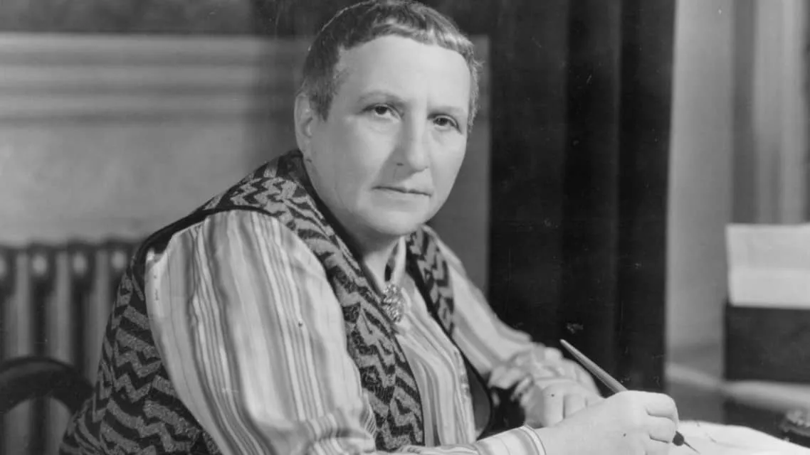 Gertrude Stein - American novelist
